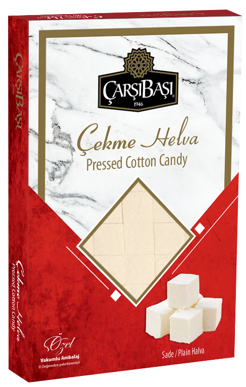 Premium Plain Floss Halva (Sade Çekme Helva) - 100g Pack