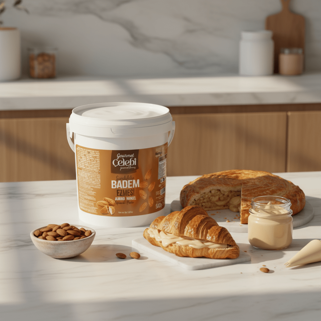 Celebiogullari Professional Spreadable Almond Butter (50%) - 500g, 1kg & 5kg Buckets - TryAladdin