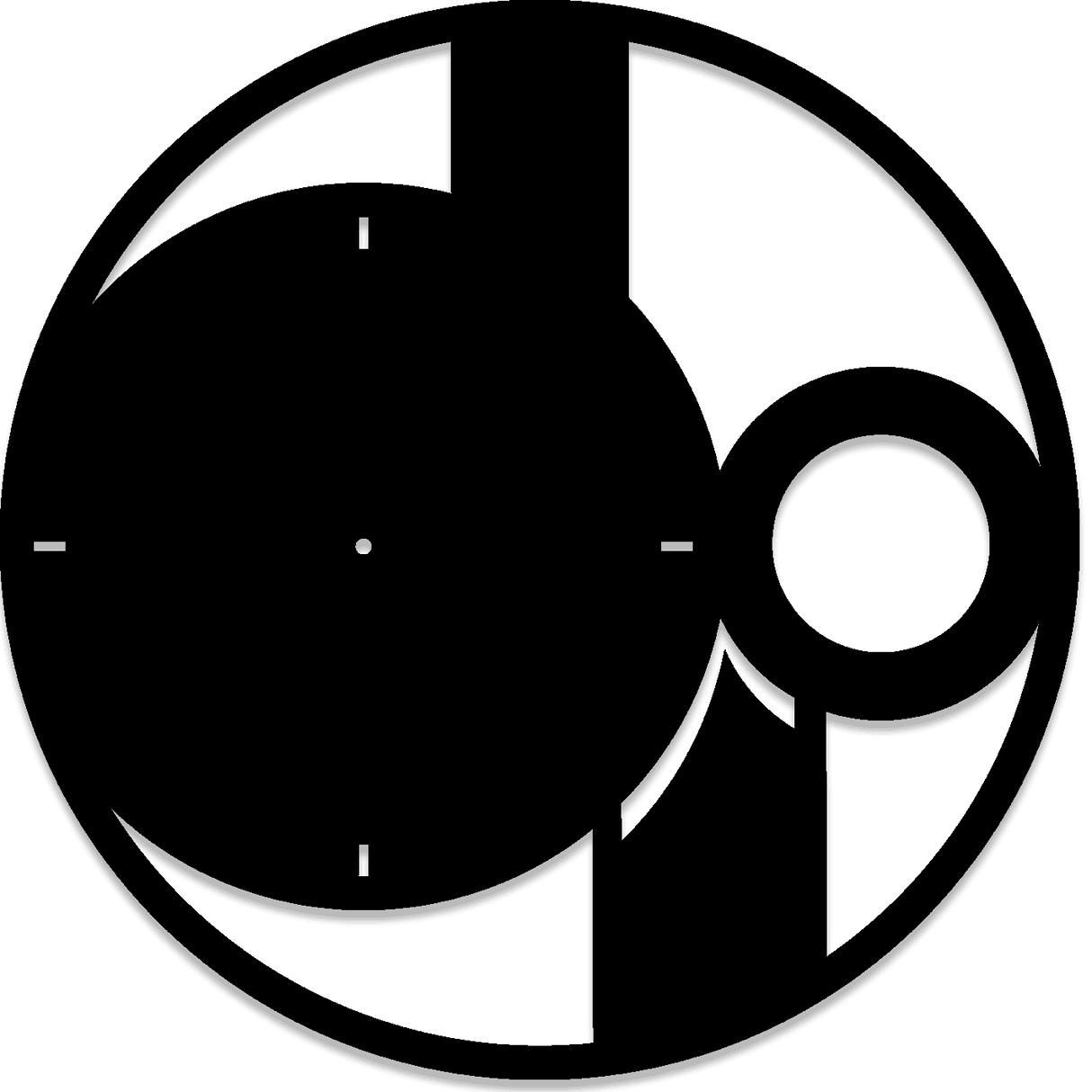 NR Dizayn | Decorative Metal Wall Clock - TryAladdin