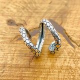 Adjustable Turquoise Snake Ring - TryAladdin