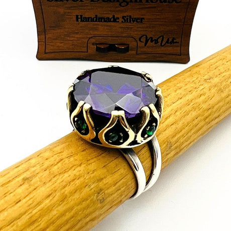 Amethyst Stone Women's Ring - TryAladdin