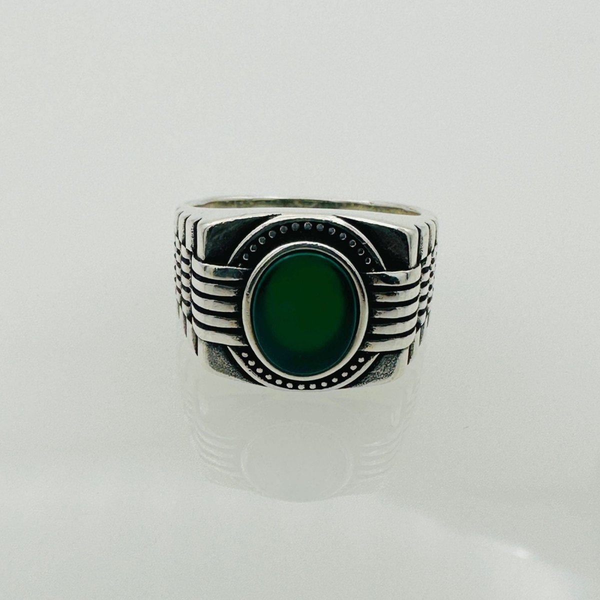 Black Onyx Man Ring - TryAladdin