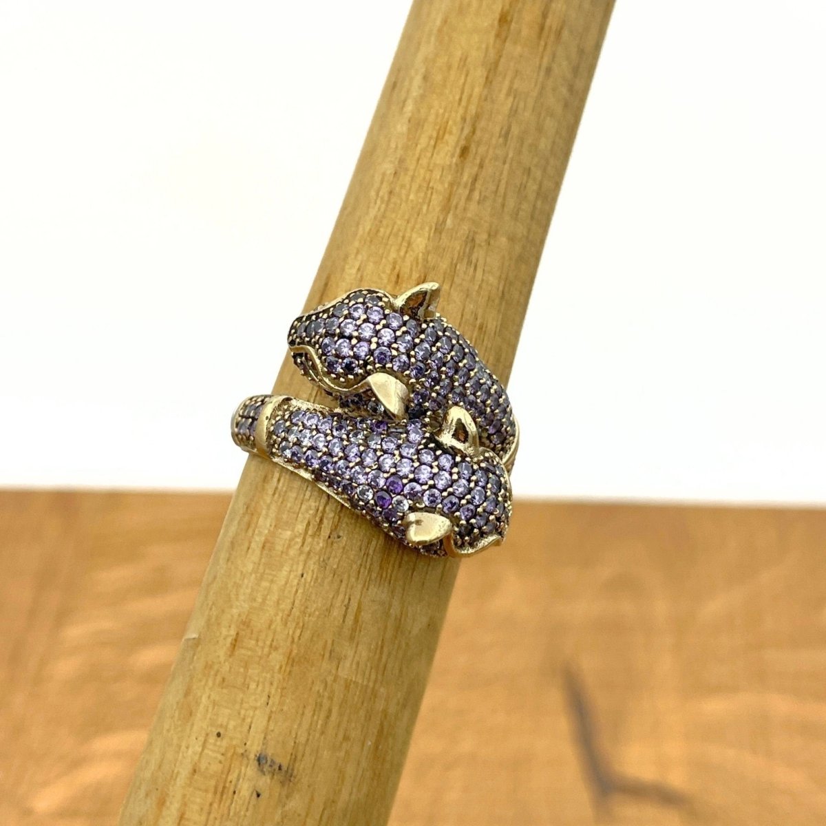 Double Tiger Multi - Color Ring - TryAladdin