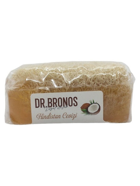 Dr. Bronos | Coconut Soap with Natural Pumpkin Loofah - TryAladdin