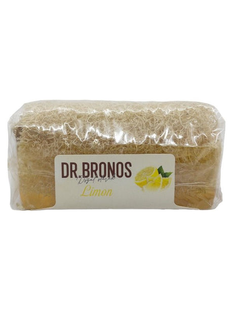 Dr. Bronos | Lemon Soap with Natural Pumpkin Loofah - TryAladdin