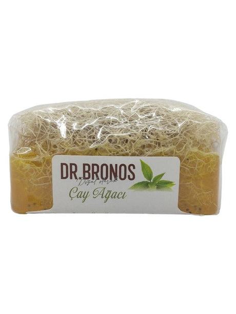 Dr. Bronos | Tea Tree Soap with Natural Pumpkin Loofah - TryAladdin