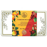 Haci Bekir Exclusive Turkish Delight Fruit Flavored Assorted - Unique Consistency Lokums (Cherry/Strawberry/Apricot/Orange) - TryAladdin