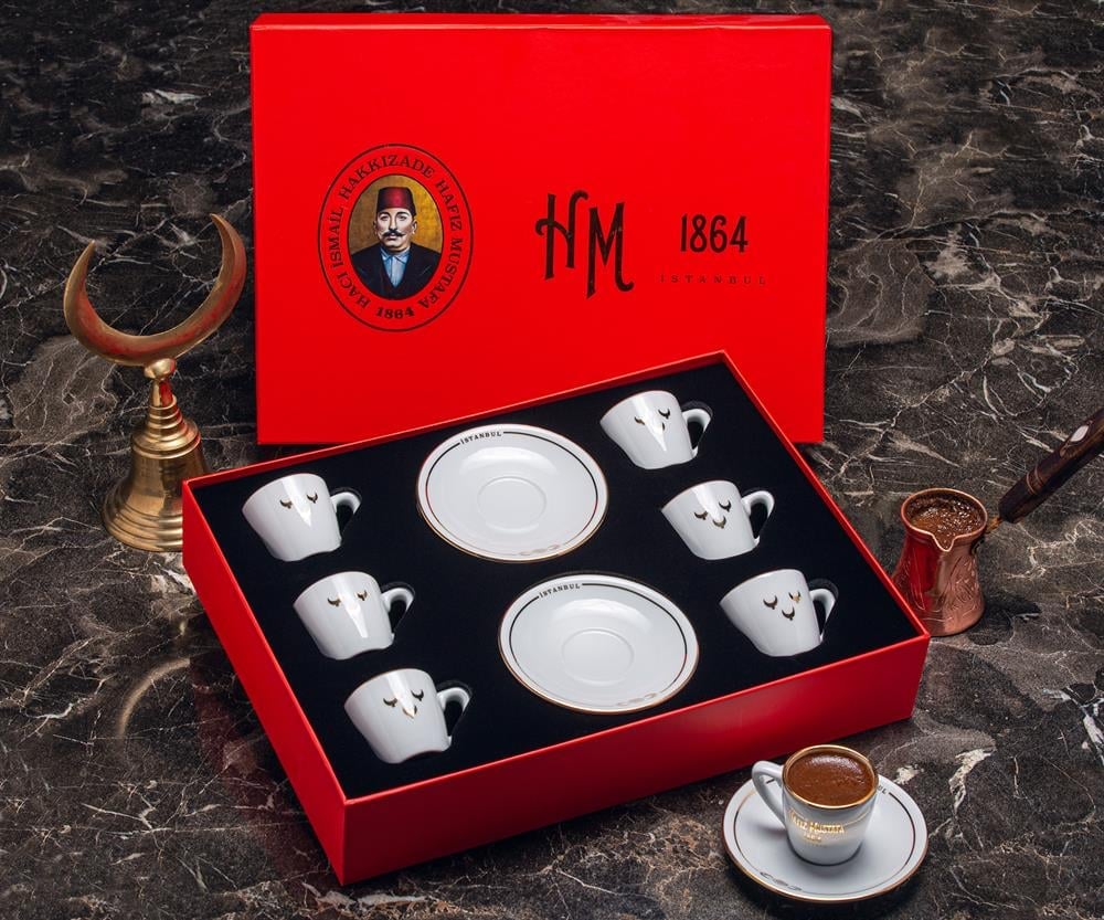 Hafiz Mustafa | Turkish Coffee Set (6 Pcs) - TryAladdin