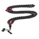 Hajj Umrah Gift Tasbih, 99 Beads 8mm (10 Pieces), Black and Red - TryAladdin