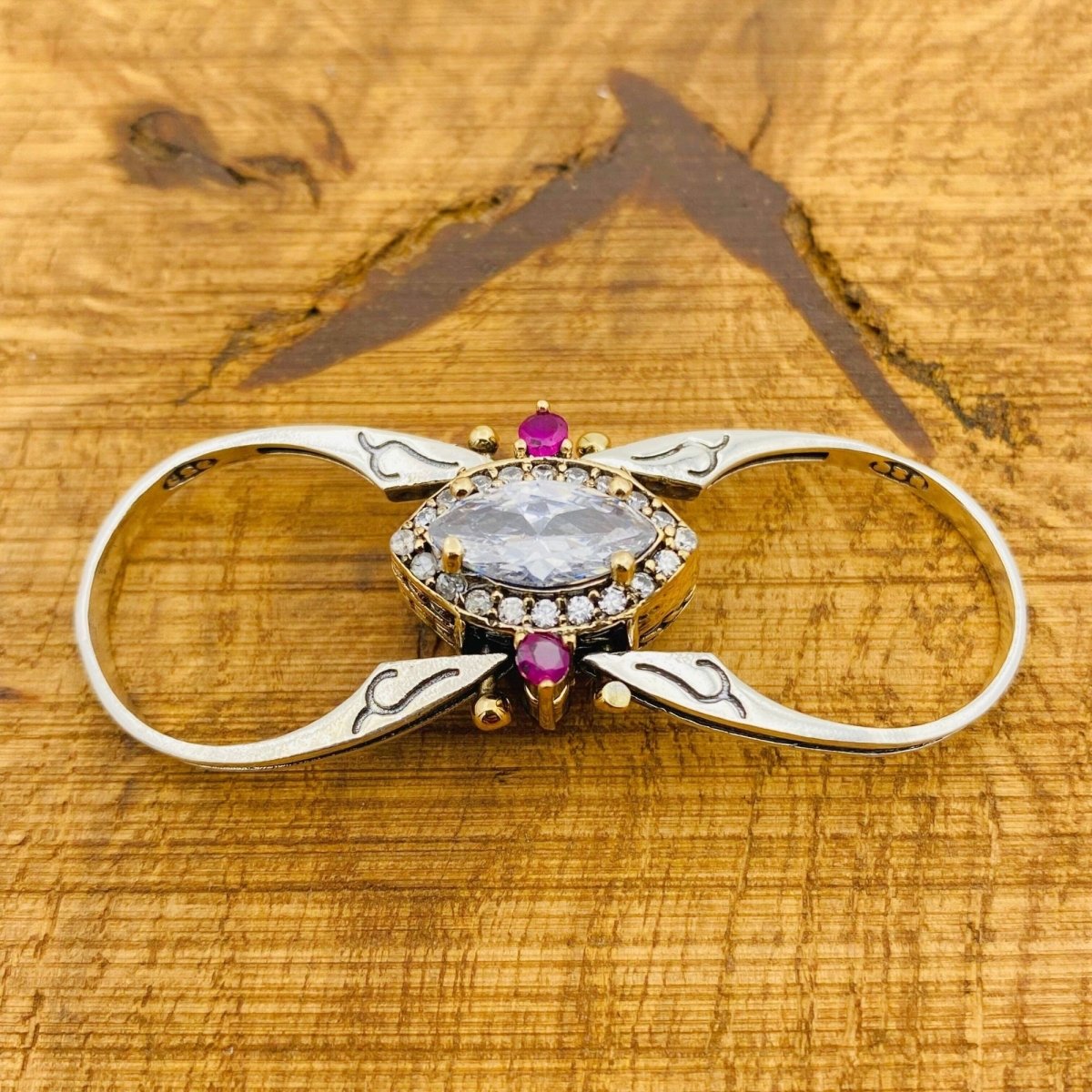 Handmade Multi Stone Ring - TryAladdin