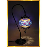 HND Handicraft | Handmade Swan Neck Mosaic Lamp - TryAladdin