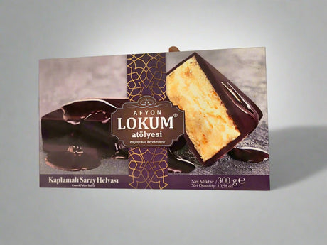 Lokum Atolyesi | Chocolate Coated Palace Halva - TryAladdin