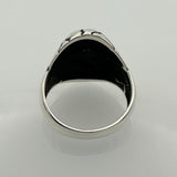 Men's Anchor Design Silver Ring - TryAladdin