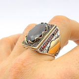 Men's Handmade Ruby Ring - TryAladdin