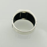 Men's Natural Black Onyx Gemstone Ring - TryAladdin