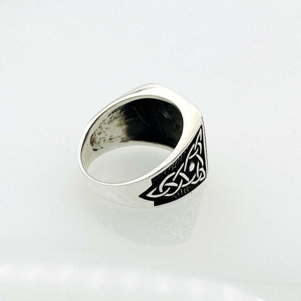 Men's Sterling Silver Handmade Ring - TryAladdin