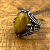 Men's Yemeni Aqeeq Ring - TryAladdin