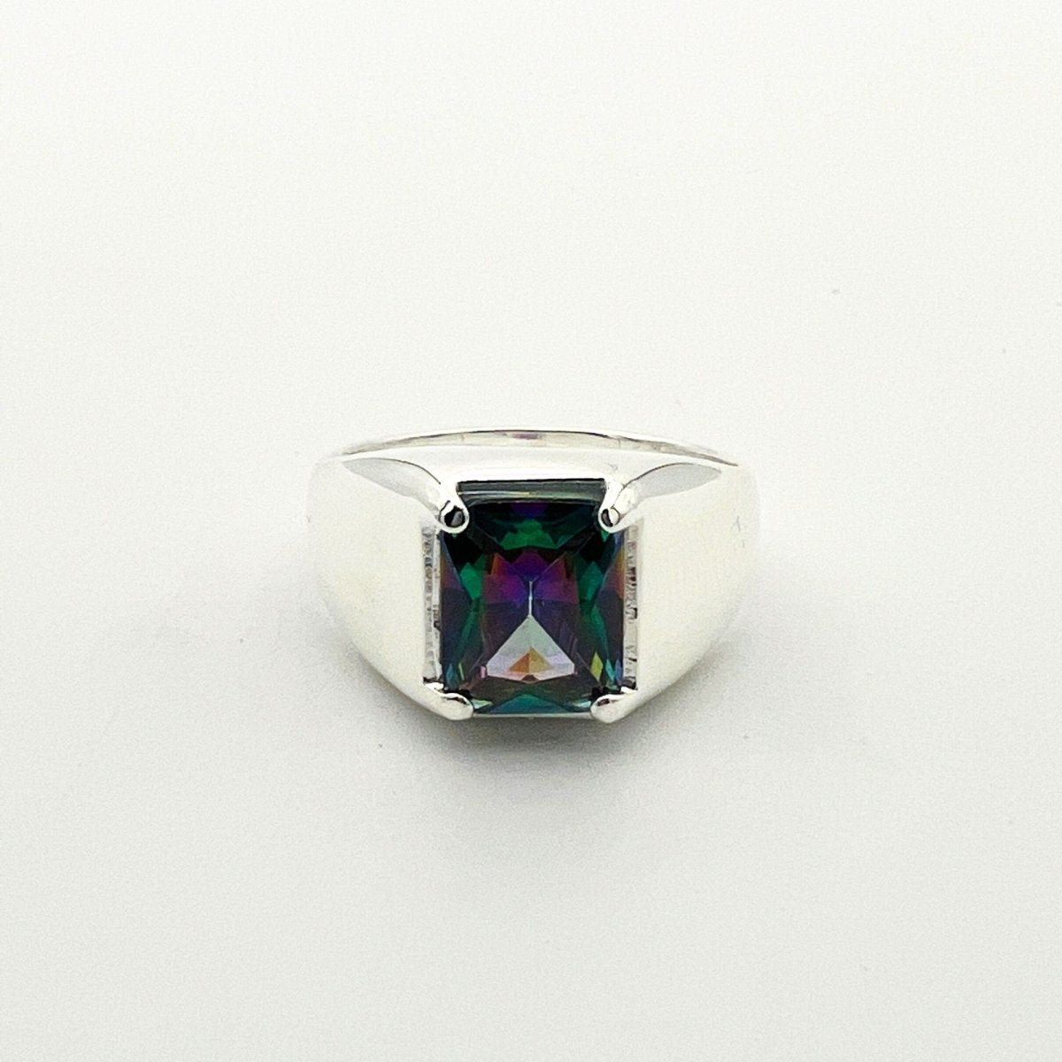 Mystic Topaz Men's Ring - TryAladdin