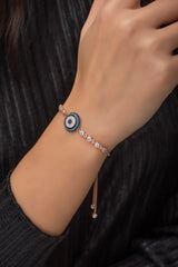 Nereze | Bracelet Rose Charm Bracelet with Adjustable Lock - TryAladdin