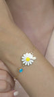 Taki | Personalized Nazar Evil Eye Daisy Bracelet