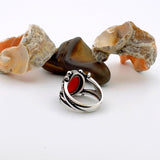 Red Agate Sword - Detail Men's Ring - TryAladdin