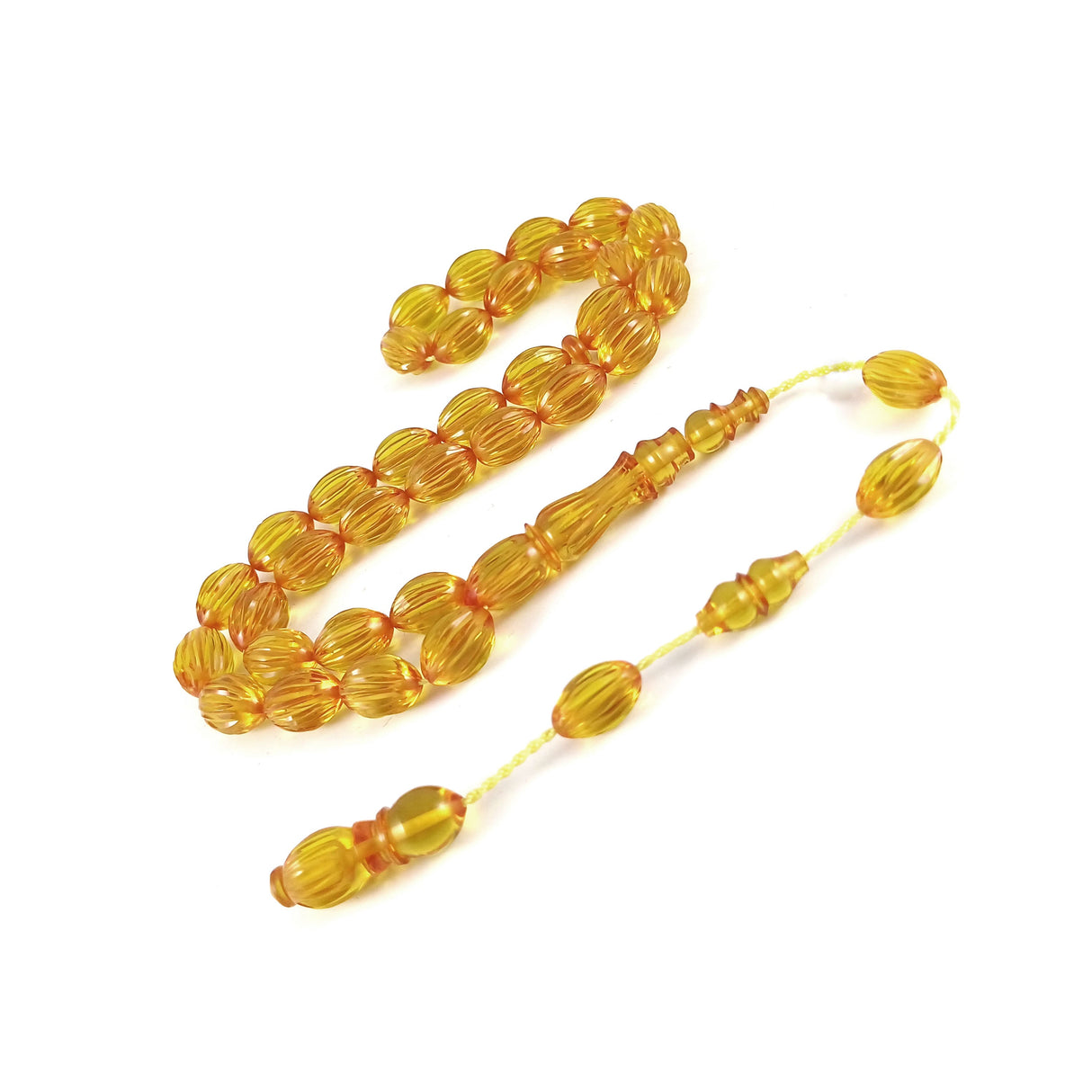 Selderesi | Master Craftsmanship Fire Amber Tasbih - TryAladdin