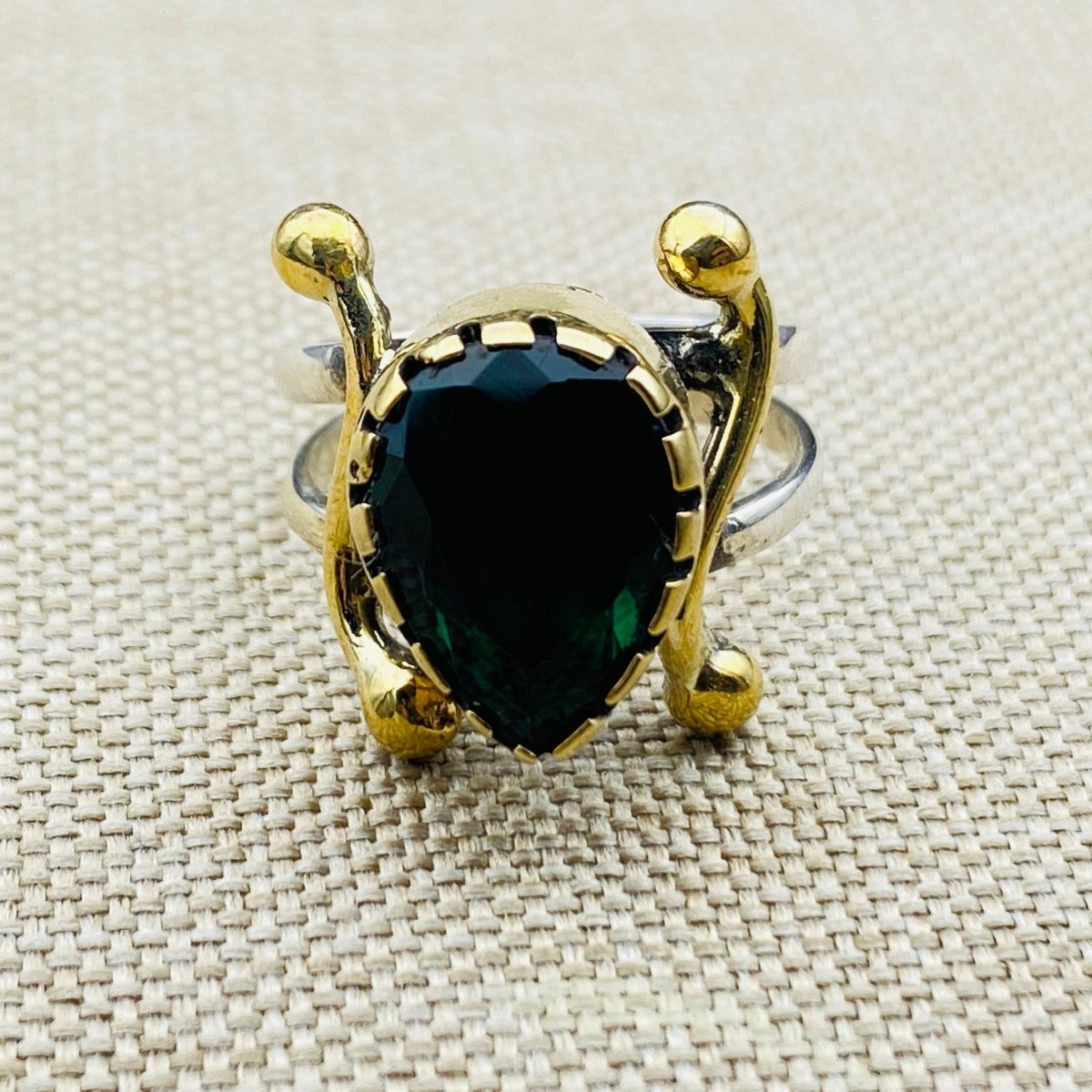 Stunning Zircon Stone Green Ring for Women - TryAladdin