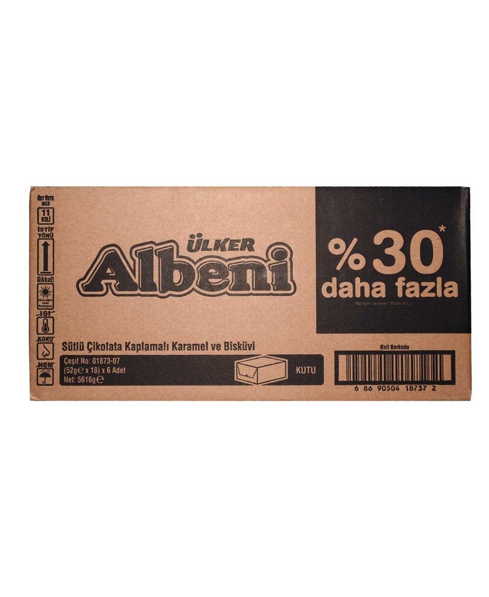 Ulker | Albeni Chocolate Covered Wafer Bar with Caramel Large - TryAladdin