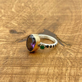 Women's Amethyst Ring - TryAladdin