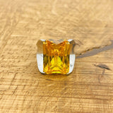 Women's Citrine Stacking Ring - TryAladdin