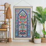 Bursa Ipek | Ecru Bamboo Carpet Prayer Rug - TryAladdin