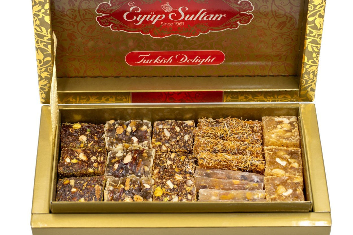 Eyup Sultan Turkish Delight Honey Variety Mix - Sweetened with Honey - The Indispensable Dessert Treat - TryAladdin