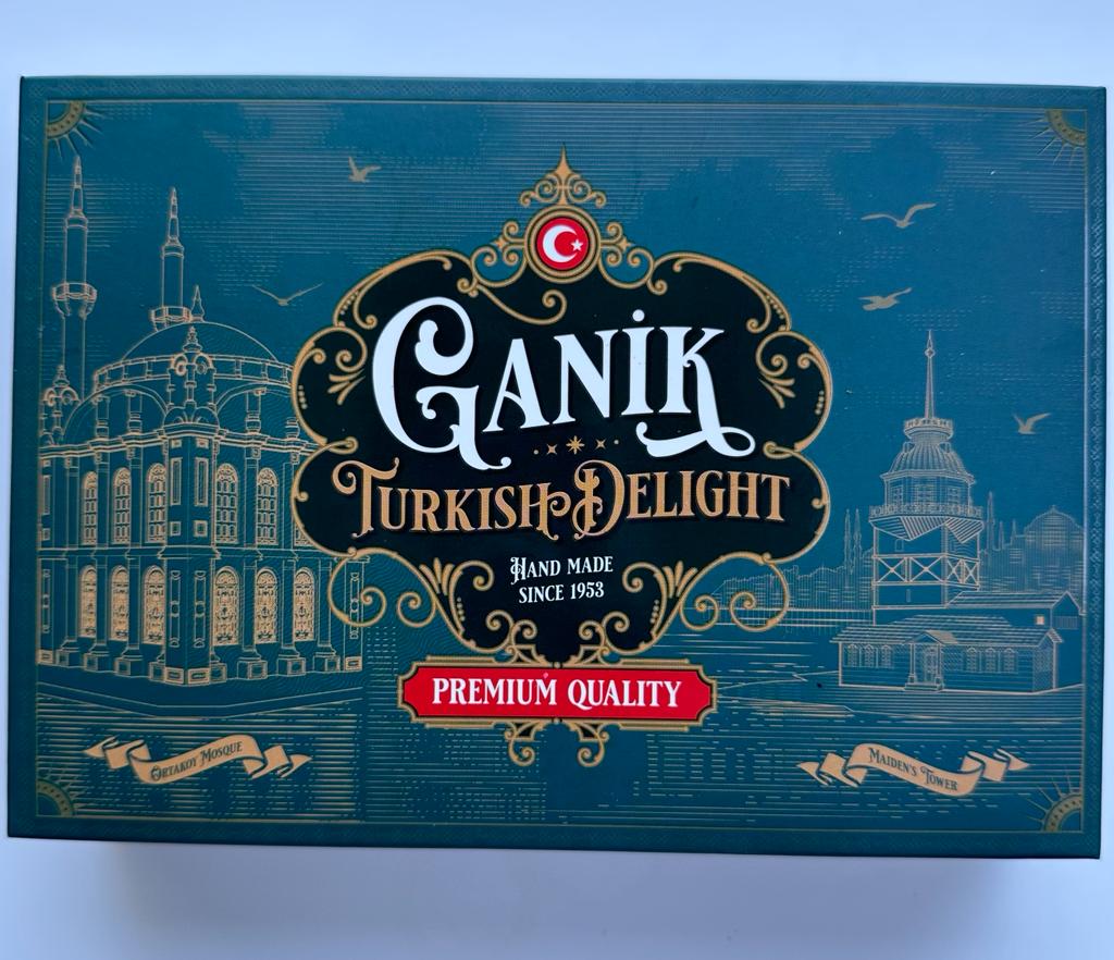 Ganik | Turkish Delight Pomegranate Fingers with Pistachio - TryAladdin