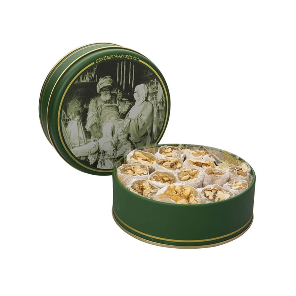 Haci Bekir Exclusive Turkish Delight with Walnut - Unique Consistency Lokums - TryAladdin