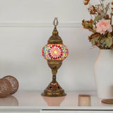 HND Handicraft | Handmade Turkish - Moroccan Mosaic Table Lamp - TryAladdin