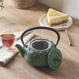 Karaca Greenish Cast Iron Teapot - TryAladdin