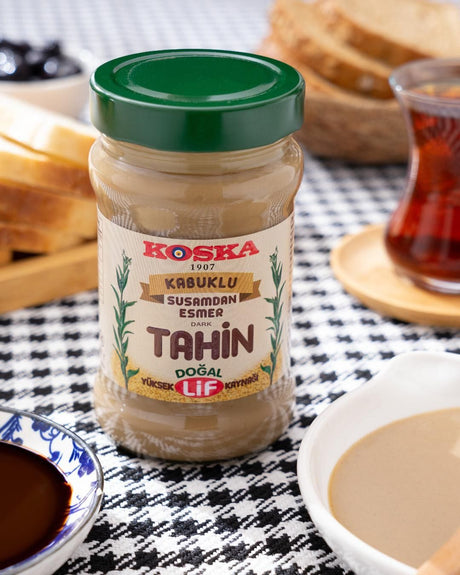 Koska | Brown Sesame Shelled Tahini 300gr - TryAladdin